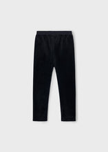 Cargar imagen en el visor de la galería, Leggings terciopelo Negro
