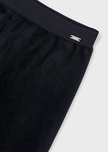 Cargar imagen en el visor de la galería, Leggings terciopelo Negro
