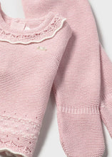 Cargar imagen en el visor de la galería, Conjunto + gorro tricot Cuarzo 2/4 meses
