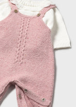 Cargar imagen en el visor de la galería, Conjunto peto y jersey tricot Orquidea
