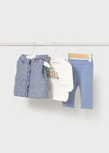 Cargar imagen en el visor de la galería, Conjunto 3 piezas chaleco Blue
