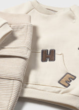 Cargar imagen en el visor de la galería, Conjunto buzo beige Cacao
