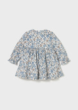 Cargar imagen en el visor de la galería, Vestido terciopelo estampado Blue
