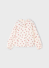 Cargar imagen en el visor de la galería, Camiseta punto fresas bambula rojo

