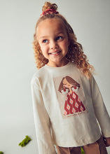 Cargar imagen en el visor de la galería, Camiseta + scrunchy beige
