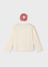Cargar imagen en el visor de la galería, Camiseta + scrunchy beige
