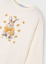 Cargar imagen en el visor de la galería, Camiseta conejito Beige
