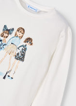 Cargar imagen en el visor de la galería, Camiseta chicas Nata
