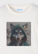 Cargar imagen en el visor de la galería, Camiseta lenticular Nata

