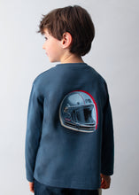 Cargar imagen en el visor de la galería, Camiseta "race track" Acero

