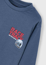 Cargar imagen en el visor de la galería, Camiseta "race track" Acero
