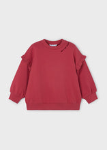 Cargar imagen en el visor de la galería, Pullover volante mangas Cereza
