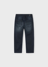 Cargar imagen en el visor de la galería, Pantalón soft denim Negro
