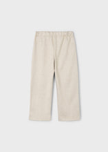 Cargar imagen en el visor de la galería, Pantalón punto pinzas beige
