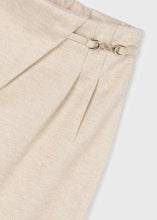 Cargar imagen en el visor de la galería, Pantalón punto pinzas beige
