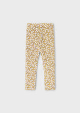 Cargar imagen en el visor de la galería, Leggings terciopelo estampado Mostaza 10 Años
