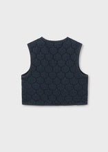 Cargar imagen en el visor de la galería, Chaleco denim acolchado
