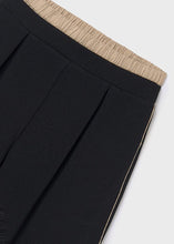Cargar imagen en el visor de la galería, Pantalón doble cintura Negro

