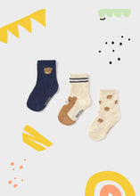 Cargar imagen en el visor de la galería, Set 3 calcetines Azul 2 años
