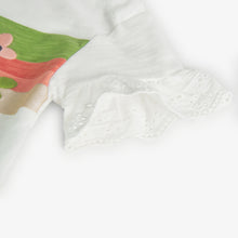 Cargar imagen en el visor de la galería, Polo punto flamé Blanco
