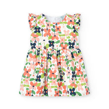 Cargar imagen en el visor de la galería, Vestido saten estampado flores
