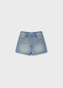 Short denim claro