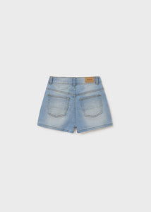 Short denim claro