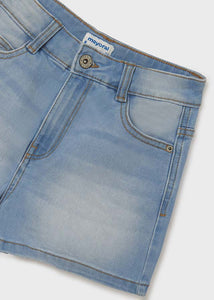 Short denim claro