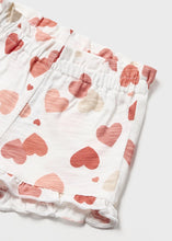 Cargar imagen en el visor de la galería, Conjunto short corazones apricot
