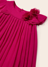 Cargar imagen en el visor de la galería, Vestido plisado orquidea
