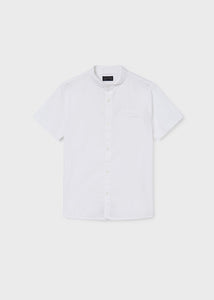 Camisa cuello mao blanco