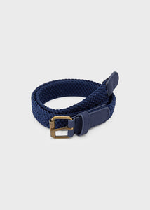 Cinturón elástico azul marino