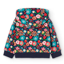 Cargar imagen en el visor de la galería, Chaqueta flores felpa
