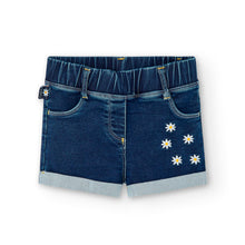 Cargar imagen en el visor de la galería, Short punto denim margaritas
