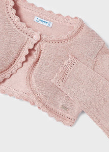 Bolero tricot nude 6 años