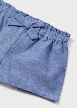 Cargar imagen en el visor de la galería, Conjunto short lino bordado blue
