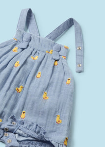 Conjunto 3 piezas patitos denim