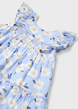 Cargar imagen en el visor de la galería, Vestido estampado añil
