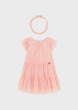 Cargar imagen en el visor de la galería, Vestido tul + vincha pastel
