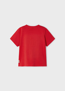 Polo embossed rojo