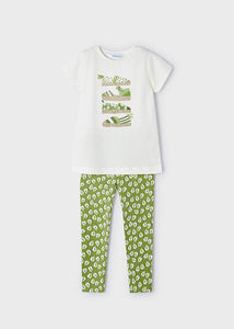 Conjunto leggings alpargatas