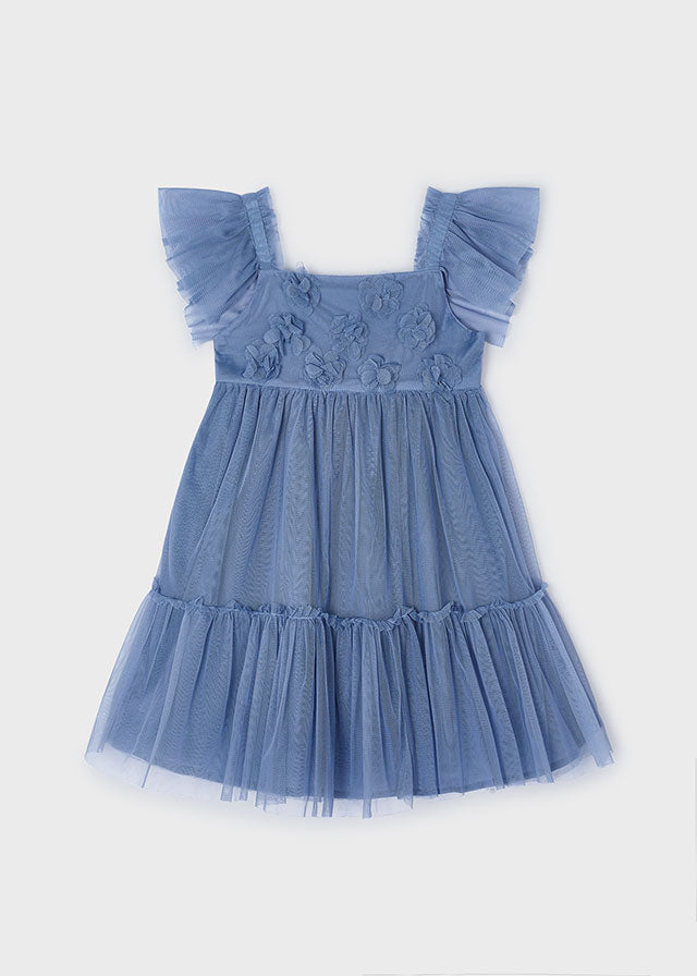 Vestido tul cielo 8 años