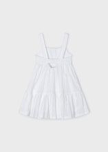 Cargar imagen en el visor de la galería, Vestido punto perforado blanco
