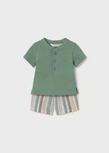 Cargar imagen en el visor de la galería, Conjunto short + polo Brocoli
