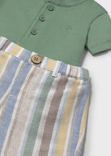 Cargar imagen en el visor de la galería, Conjunto short + polo Brocoli
