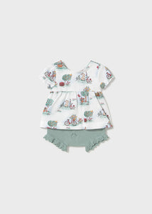 Conjunto short tricot Menta