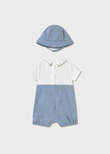 Cargar imagen en el visor de la galería, Pelele peto + gorro Riviera
