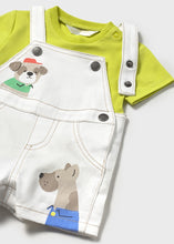 Cargar imagen en el visor de la galería, Conjunto peto blanco neon
