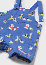 Cargar imagen en el visor de la galería, Conjunto peto + gorro perritos Klein
