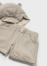 Cargar imagen en el visor de la galería, Conjunto punto con gorro Lienzo
